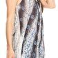 Sakkas Mai Women's Casual Swing Sleeveless Loose Tie Dye Tunic Tank Top