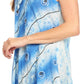 Sakkas Mai Women's Casual Swing Sleeveless Loose Tie Dye Tunic Tank Top