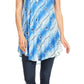 Sakkas Mai Women's Casual Swing Sleeveless Loose Tie Dye Tunic Tank Top