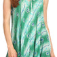 Sakkas Mai Women's Casual Swing Sleeveless Loose Tie Dye Tunic Tank Top
