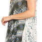 Sakkas Mai Women's Casual Swing Sleeveless Loose Tie Dye Tunic Tank Top