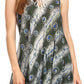 Sakkas Mai Women's Casual Swing Sleeveless Loose Tie Dye Tunic Tank Top