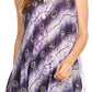 Sakkas Mai Women's Casual Swing Sleeveless Loose Tie Dye Tunic Tank Top