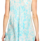 Sakkas Mai Women's Casual Swing Sleeveless Loose Tie Dye Tunic Tank Top