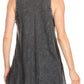 Sakkas Mai Women's Casual Swing Sleeveless Loose Tie Dye Tunic Tank Top