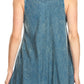 Sakkas Mai Women's Casual Swing Sleeveless Loose Tie Dye Tunic Tank Top