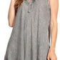 Sakkas Mai Women's Casual Swing Sleeveless Loose Tie Dye Tunic Tank Top