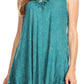 Sakkas Mai Women's Casual Swing Sleeveless Loose Tie Dye Tunic Tank Top