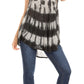 Sakkas Mai Women's Casual Swing Sleeveless Loose Tie Dye Tunic Tank Top