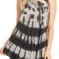 Sakkas Mai Women's Casual Swing Sleeveless Loose Tie Dye Tunic Tank Top
