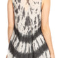 Sakkas Mai Women's Casual Swing Sleeveless Loose Tie Dye Tunic Tank Top