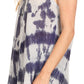 Sakkas Mai Women's Casual Swing Sleeveless Loose Tie Dye Tunic Tank Top