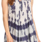 Sakkas Mai Women's Casual Swing Sleeveless Loose Tie Dye Tunic Tank Top