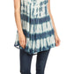 Sakkas Mai Women's Casual Swing Sleeveless Loose Tie Dye Tunic Tank Top