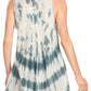 Sakkas Mai Women's Casual Swing Sleeveless Loose Tie Dye Tunic Tank Top