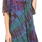 Sakkas Yara Women's Casual Loose Oversize Short Sleeve Scoop Neck Blouse Top Tunic