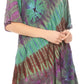 Sakkas Yara Women's Casual Loose Oversize Short Sleeve Scoop Neck Blouse Top Tunic