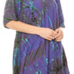 Sakkas Yara Women's Casual Loose Oversize Short Sleeve Scoop Neck Blouse Top Tunic
