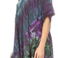 Sakkas Yara Women's Casual Loose Oversize Short Sleeve Scoop Neck Blouse Top Tunic