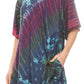 Sakkas Yara Women's Casual Loose Oversize Short Sleeve Scoop Neck Blouse Top Tunic