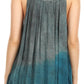 Sakkas Mina Women's Casual Loose Ombre Tie Dye Sleeveless Tank Top Tunic Blouse