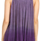 Sakkas Mina Women's Casual Loose Ombre Tie Dye Sleeveless Tank Top Tunic Blouse