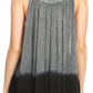 Sakkas Mina Women's Casual Loose Ombre Tie Dye Sleeveless Tank Top Tunic Blouse