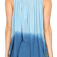 Sakkas Mina Women's Casual Loose Ombre Tie Dye Sleeveless Tank Top Tunic Blouse