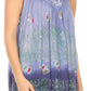 Sakkas Mina Women's Casual Loose Ombre Tie Dye Sleeveless Tank Top Tunic Blouse
