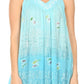 Sakkas Mina Women's Casual Loose Ombre Tie Dye Sleeveless Tank Top Tunic Blouse
