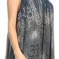 Sakkas Mina Women's Casual Loose Ombre Tie Dye Sleeveless Tank Top Tunic Blouse