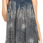 Sakkas Mina Women's Casual Loose Ombre Tie Dye Sleeveless Tank Top Tunic Blouse