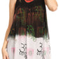 Sakkas Mina Women's Casual Loose Ombre Tie Dye Sleeveless Tank Top Tunic Blouse