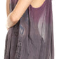 Sakkas Mina Women's Casual Loose Ombre Tie Dye Sleeveless Tank Top Tunic Blouse