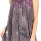 Sakkas Mina Women's Casual Loose Ombre Tie Dye Sleeveless Tank Top Tunic Blouse