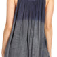 Sakkas Mina Women's Casual Loose Ombre Tie Dye Sleeveless Tank Top Tunic Blouse