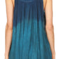 Sakkas Mina Women's Casual Loose Ombre Tie Dye Sleeveless Tank Top Tunic Blouse