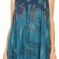 Sakkas Mina Women's Casual Loose Ombre Tie Dye Sleeveless Tank Top Tunic Blouse