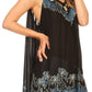 Sakkas Oasis Gauzy Crepe Sleeveless Blouse