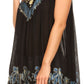Sakkas Oasis Gauzy Crepe Sleeveless Blouse
