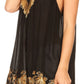 Sakkas Oasis Gauzy Crepe Sleeveless Blouse