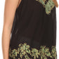 Sakkas Oasis Gauzy Crepe Sleeveless Blouse