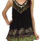 Sakkas Oasis Gauzy Crepe Sleeveless Blouse