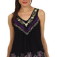 Sakkas Oasis Gauzy Crepe Sleeveless Blouse