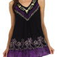 Sakkas Oasis Gauzy Crepe Sleeveless Blouse