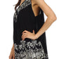 Sakkas Oasis Gauzy Crepe Sleeveless Blouse