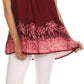 Sakkas Oasis Gauzy Crepe Sleeveless Blouse