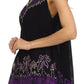 Sakkas Oasis Gauzy Crepe Sleeveless Blouse