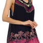 Sakkas Oasis Gauzy Crepe Sleeveless Blouse