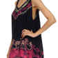 Sakkas Oasis Gauzy Crepe Sleeveless Blouse